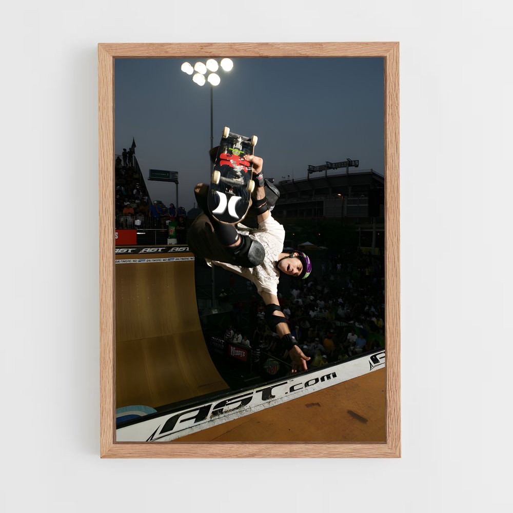Poster Skate Legend – affiche Skateboard (vue 4)